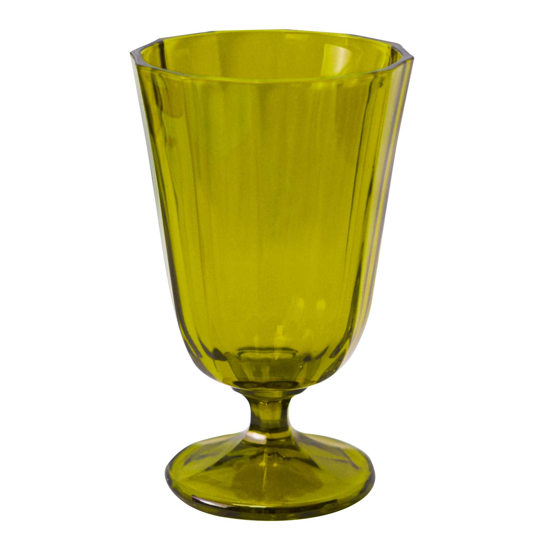 ARCUCCI - ANA LOW GLASS GLASS 25CL - SET OF 6 GLASSES - Green